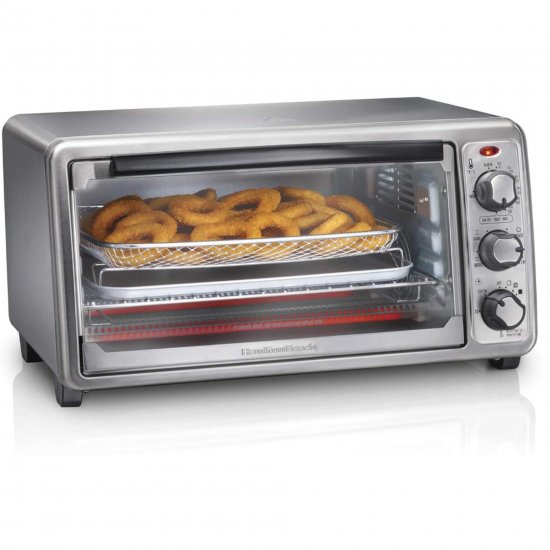 Hamilton Beach Sure-Crisp Air Toaster 31413 6-Slice, Stainless Steel