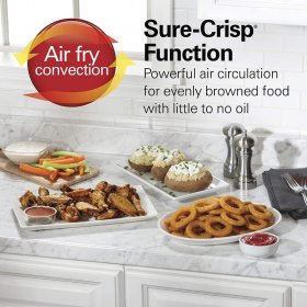 Hamilton Beach Sure-Crisp Air Toaster 31413 6-Slice, Stainless Steel