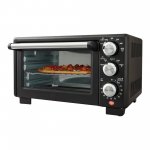Oster TSSTTVDFL2-B - Electric oven - convection - 1400 W - matte black/silver