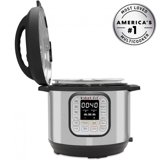 Instant Pot DUO Plus 8 Qt 9-in-1 Multi- Use Programmable Pressure Cooker, Slow Cooker, Rice Cooker, Yogurt Maker, Egg Cooker, Saut