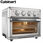 Cuisinart TOA-60 Convection Toaster Oven Air Fryer with Light, Silver - (Renewed)