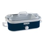 Crock-Pot 3.5 Quart Casserole Midnight Blue Slow Cooker