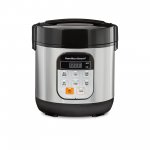Hamilton Beach Compact Multi Cooker, 1.5 Quart, with Rice Cooker, Egg Cooker, Slow Cooker, Food Steamer and Cereal Functions, Model 37524