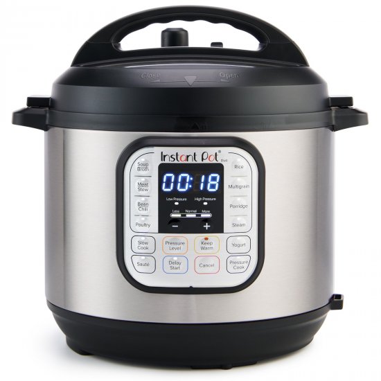 Instant Pot Duo 6 Quart, 7-in-1 Multi-Use Programmable Pressure Cooker