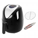 ZOKOP Electric Air Fryer with Digital Touch Screen Oil-less Free Temperature and Time Control Fryer Pan Capacity 2.85QT/5.6QT