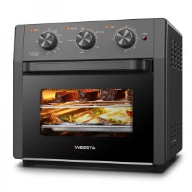 20 Quart Air Fryer Oven, 5-in-1 Airfryer Toaster Oven Combo, 1300W Large Air Fryers, Convection Toaster Oven with Rotisserie Dehydrator