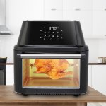 ZOKOP 16.9Qt Digital Air Fryer Oven Large Cooking Capacity 8-in-1 with 8 Accessories