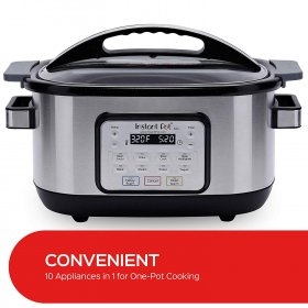 Instant Pot Aura Multi-Use Programmable Slow Cooker, 6 Quart, No Pressure Cooking Functionality