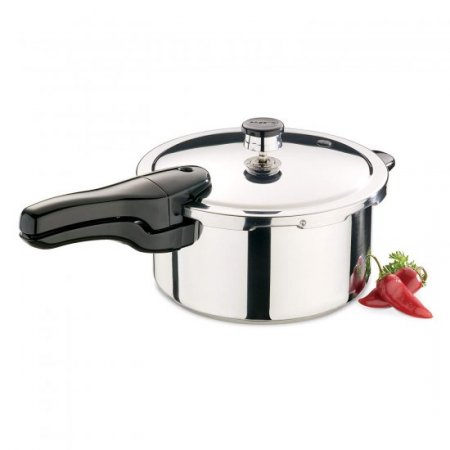 Presto 01341 4-Quart Stainless Steel Pressure Cooker