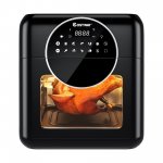 Costway 8-in-1 Air Fryer 10.6 Quart Digital Toaster Oven Rotisserie with Accessories