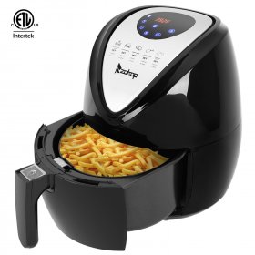 Programmable Air Fryer, 2.85QT Air fryer Oven Oilless Cooker for Fast Healthier Food, 7 Cooking Presets and Heat Preservation Function Air Fryer for Family Home Use - LCD Touch Screen