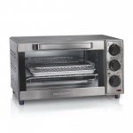 Hamilton Beach Sure-Crisp Air Fryer Toaster Oven, 4 Slice Capacity, Stainless Steel Exterior, 31403