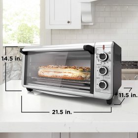 BLACK+DECKER Extra-Wide Toaster Oven TO3240XSBD