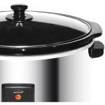 Brentwood SC-170S 8 Qt Slow Cooker, Stainless Steel