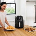 Ninja 5.5-Quart Air Fryer Max XL, AF161 in Black and Silver