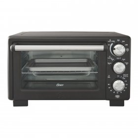 Oster TSSTTVDFL2-B - Electric oven - convection - 1400 W - matte black/silver