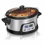 Hamilton Beach Programmable FlexCook 6 Quart Slow Cooker Model# 33861