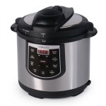 6-Quart Programmable Electric Pressure Cooker Plus