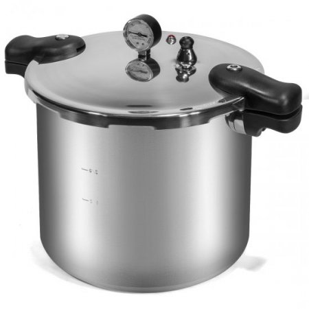 Barton Canner Pressure Cooker Pressure Cooker 22-Quart Capacity, Polished Aluminum