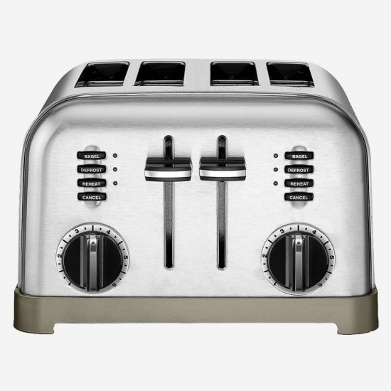 Cuisinart - 4-Slice Metal Classic Toaster