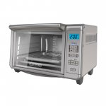 BLACK+DECKER 6-Slice Digital Convection Toaster Oven, Stainless Steel, TO3280SSD