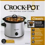 Crock Pot SCR300-SS 3-Quart Stainless Steel Slow Cooker Round Manual