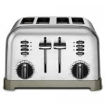 Cuisinart CPT-180P1 Metal Classic 4-Slice toaster, Brushed Stainless