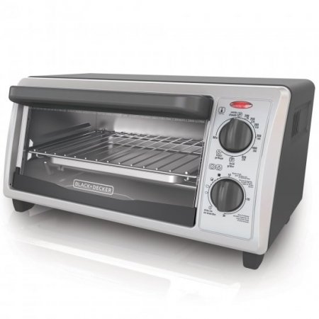 BLACK+DECKER Stainless Steel 4 Slice Toaster Oven