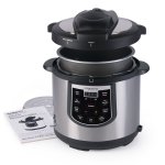 6-Quart Programmable Electric Pressure Cooker Plus