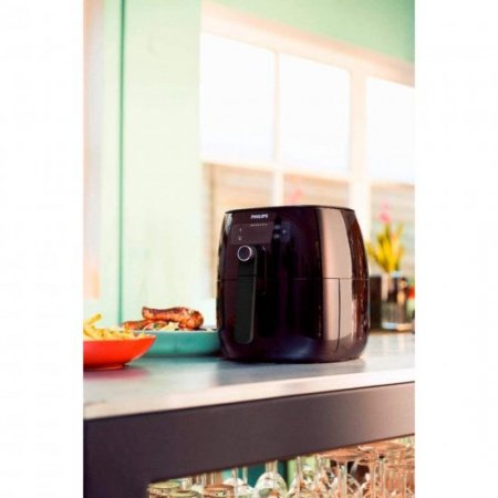 New Philips Premium Digital Airfryer w/ Snack Cover Accessory - HD9741/56 (Updated 2020 Release)