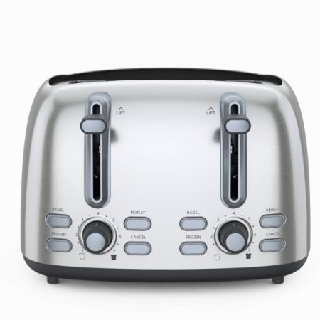 Oster 4-Slice Toaster, Stainless Steel