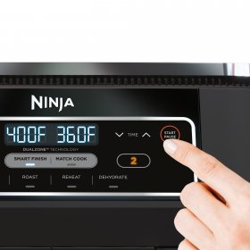 Ninja Foodi 4-in-1 8-Quart. 2-Basket Air Fryer with DualZone Technology- Air Fry, Roast, and more