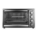 Black & Decker TO4314SSD Rotisserie Convection Countertop Toaster Oven, Silver