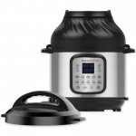Instant Pot 8 Quart Crisp Multi-Cooker + Air Fryer, 9-in-1: Pressure Cook, Steam, Slow Cook, Saut