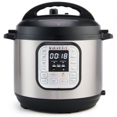 Instant Pot Duo 8 Qt 7-in-1 Multi-Use Programmable Pressure Cooker, Slow Cooker, Rice Cooker, Steamer, Saut, Yogurt Maker and Warmer