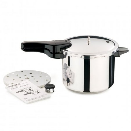 Presto 6-Quart Stainless Steel Pressure Cooker 01362