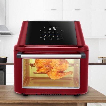 Ktaxon 16.91Qt 8-in-1 Air Fryer Oven 1800W Large Air Fryers, ETL Certified