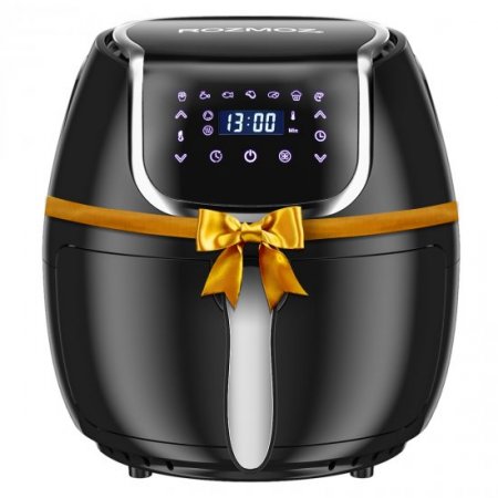 Rozmoz 7-in-1 Air Fryers, 4.2 Quart Air Fryer with Large Touchscreen, Air Fryer Cookbook