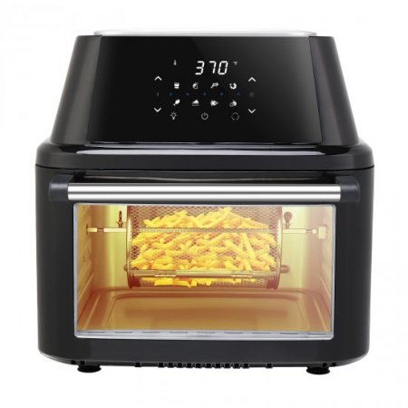 ZOKOP 16.9Qt Digital Air Fryer Oven Large Cooking Capacity 8-in-1 with 8 Accessories