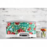 The Pioneer Woman Vintage Floral 7-Quart Programmable Slow Cooker, 33479