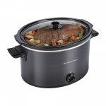 Hamilton Beach Slow Cooker, 10 Quarts, Extra Large, Black, 33191