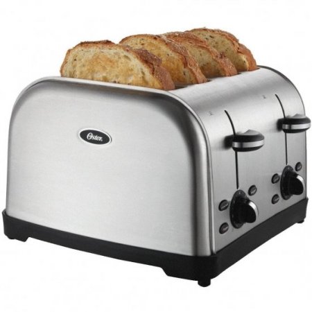 Oster, OSRTSSTTRWF4SN, 4-slice Toaster, 1, Stainless Steel