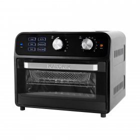 Kalorik Digital Air Fryer Toaster Oven Black 22 Quart AFO 46110 BK