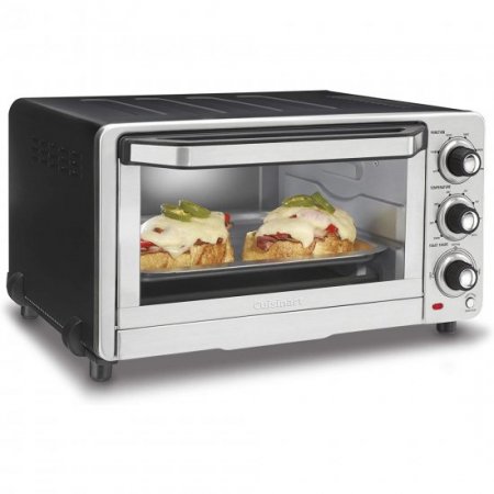 Cuisinart TOB-40N Custom Classic Toaster Oven Broiler,Black