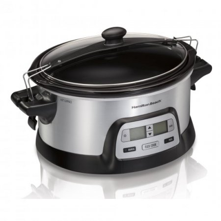 Hamilton Beach Programmable FlexCook 6 Quart Slow Cooker Model# 33861