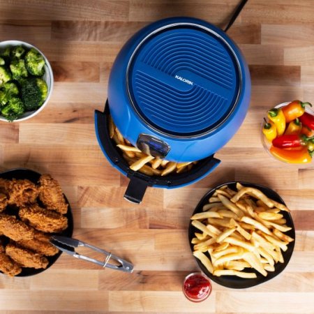 Kalorik 3.2QT Touchscreen Air Fryer with 8 Presets, Blue FT 47859 BL