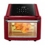 ZOKOP 16.91Quart Air Fryer Oven with Digital Touch Screen, ETL Certified(Red)