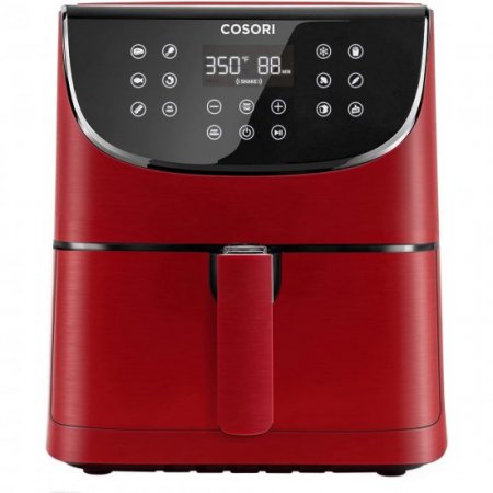 COSORI Air Fryer(100 Recipes),5.8QT Electric Hot Air Fryers Oven Oilless Cooker,11 Presets,Preheat& Shake Reminder, LED Touch Digital Screen,Nonstick Basket,2-Year Warranty,1700W,Red