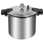 Barton Canner Pressure Cooker Pressure Cooker 22-Quart Capacity, Polished Aluminum