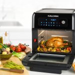 KALORIK 10 QUART DIGITAL AIR FRYER OVEN, BLACK Refurbished